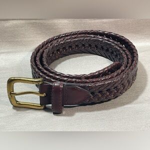 Braided Belt - Brown